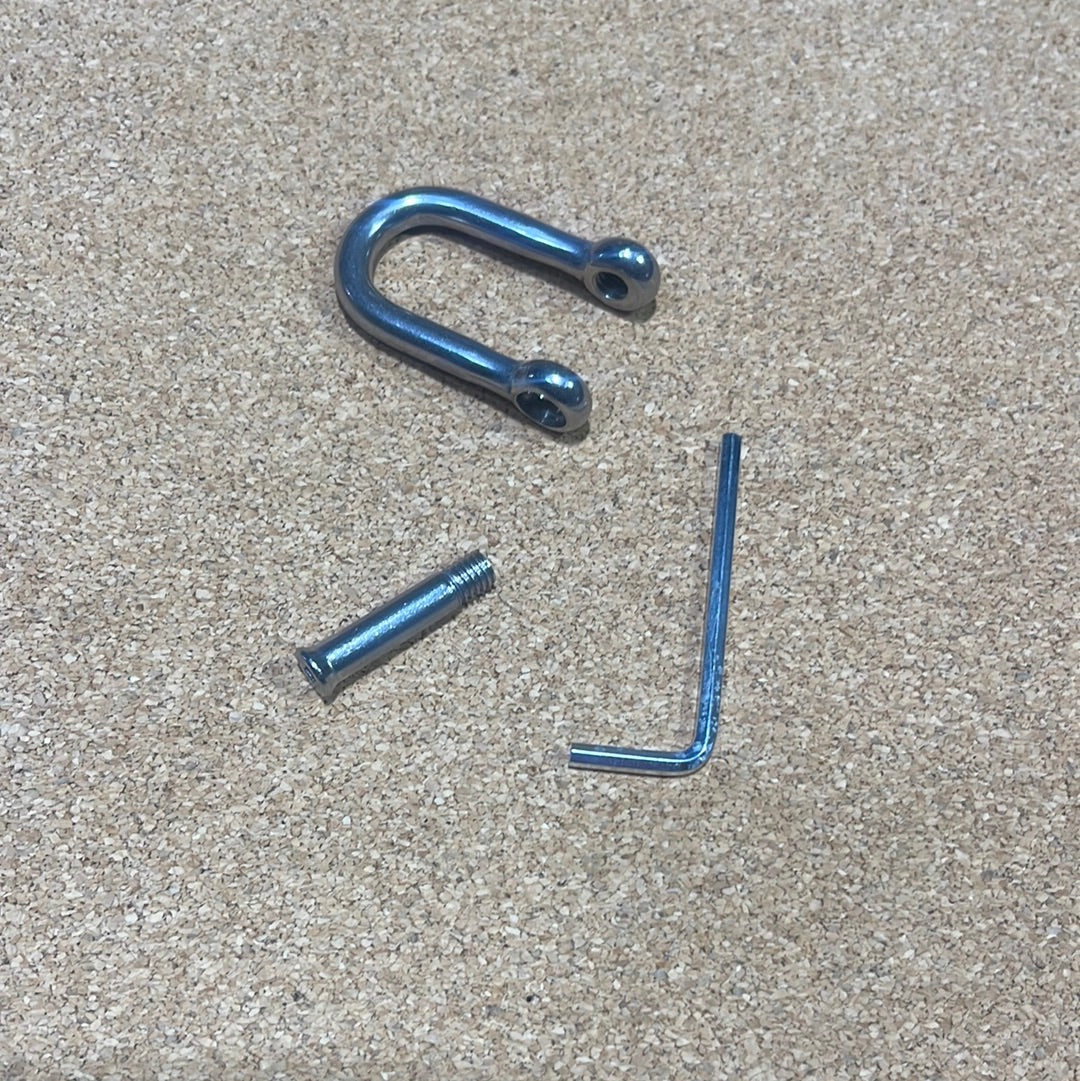 Replacement SS shackle for TopHand (view 3) – SkillAbove RV Tech Tools