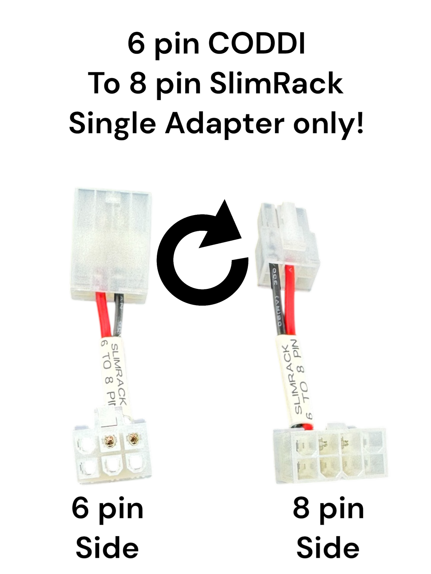 CODDIWOMPLE - SlimRack 8 pin motor 2 adapter (view 3) – SkillAbove RV Tech Tools