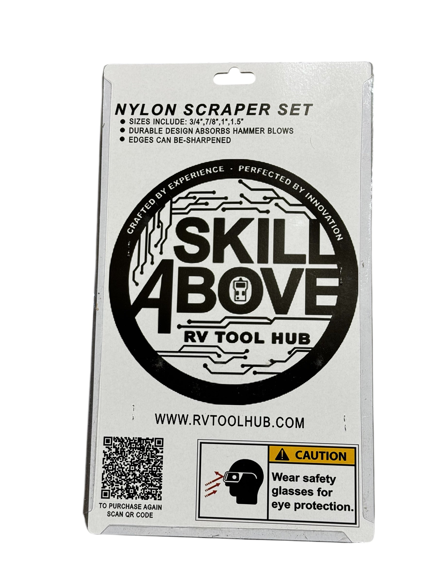 4 sets) Nylon Scrapers 16Pcs (view 3) – SkillAbove RV Tech Tools