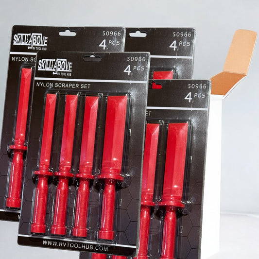 4 sets) Nylon Scrapers 16Pcs (view 1) – SkillAbove RV Tech Tools