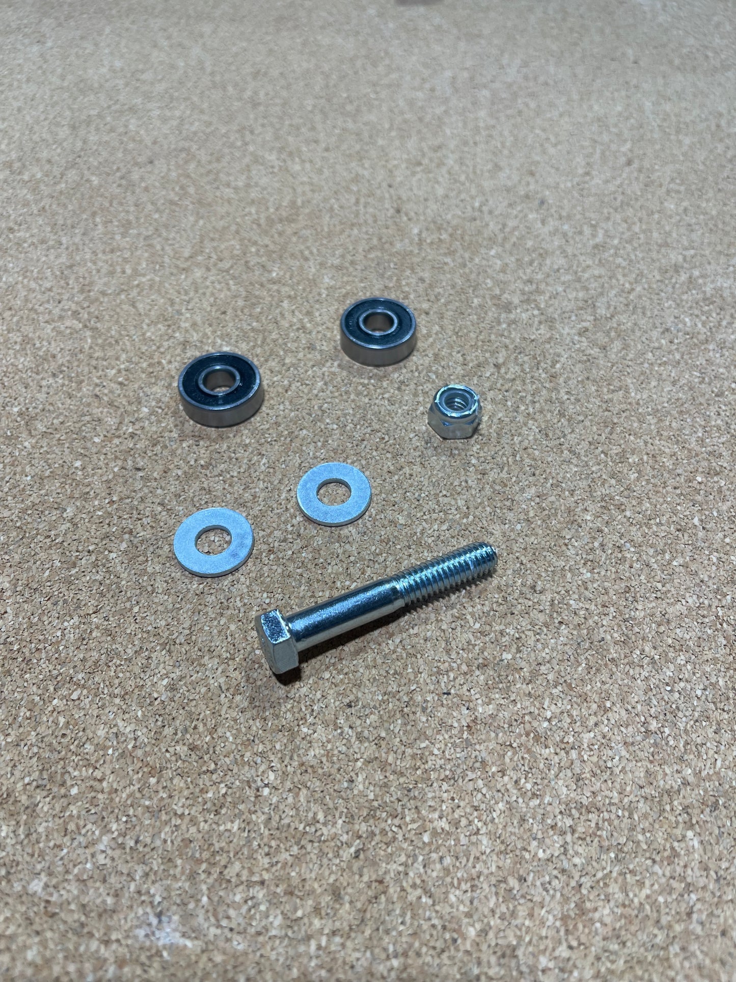 Replacement over mount bearings on top pulley for TopHand (view 2) – SkillAbove RV Tech Tools