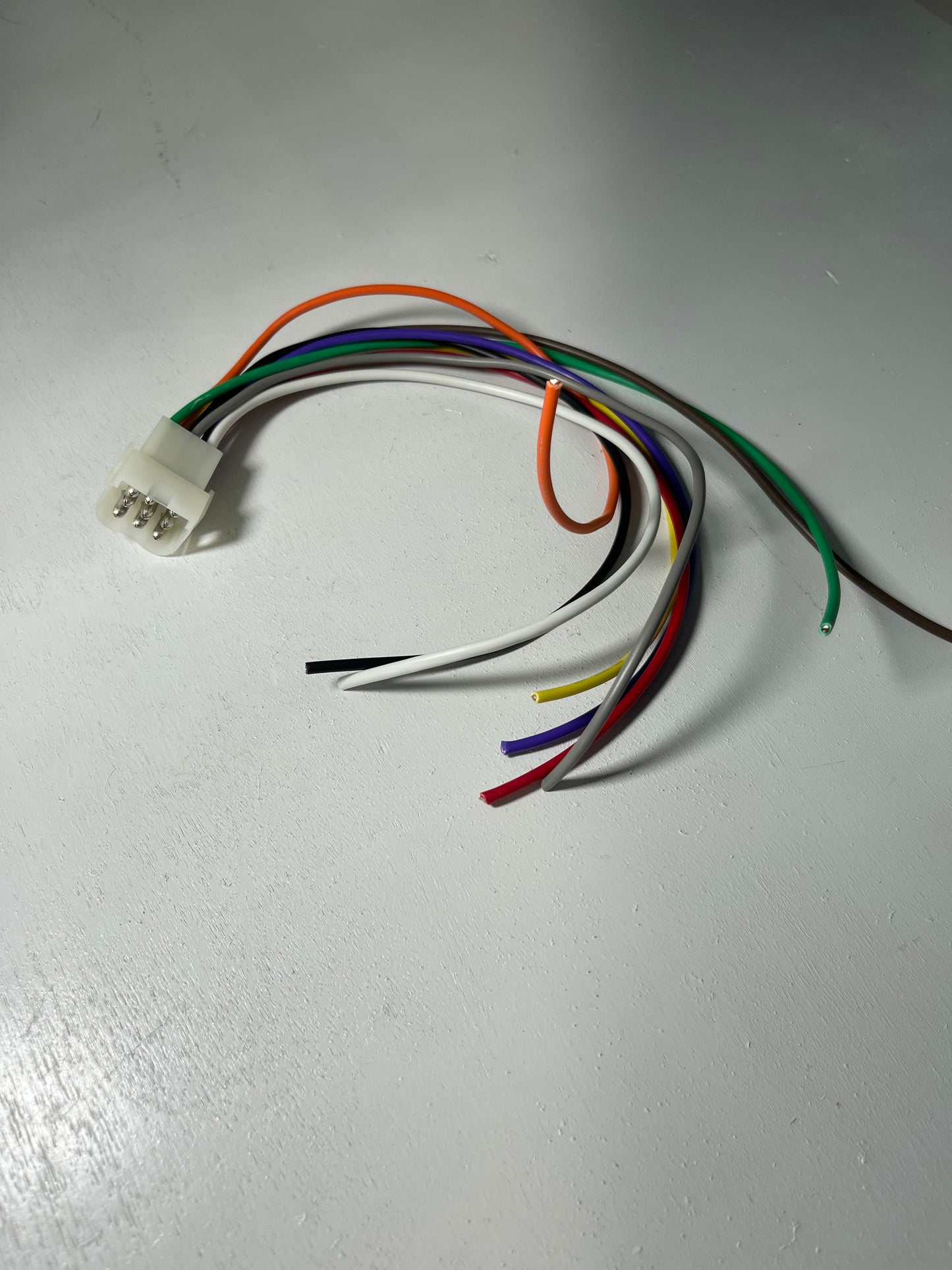 9 circuit male contacts 14awg pigtail (view 1) – SkillAbove RV Tech Tools
