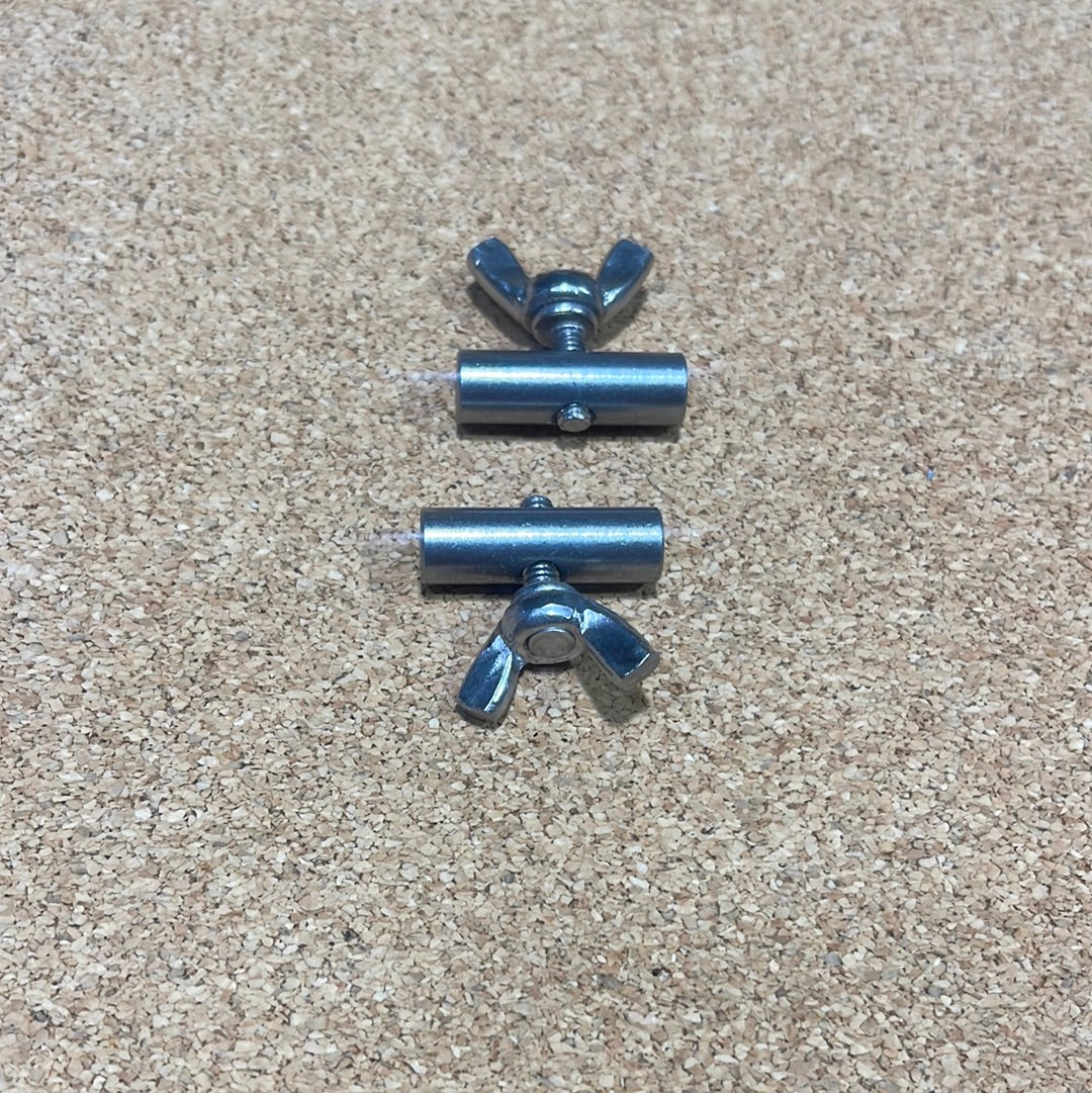 Replacement SS awning rail clamps for TopHand (view 2) – SkillAbove RV Tech Tools