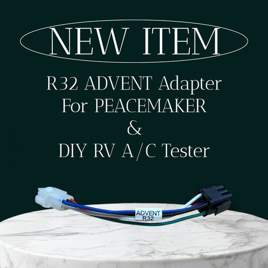Peacemaker ADVENT R32 adapter only (view 1) – SkillAbove RV Tech Tools
