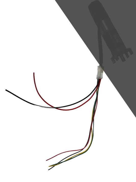 6 circuit pigtail plugs into SlimRack motor (view 1) – SkillAbove RV Tech Tools