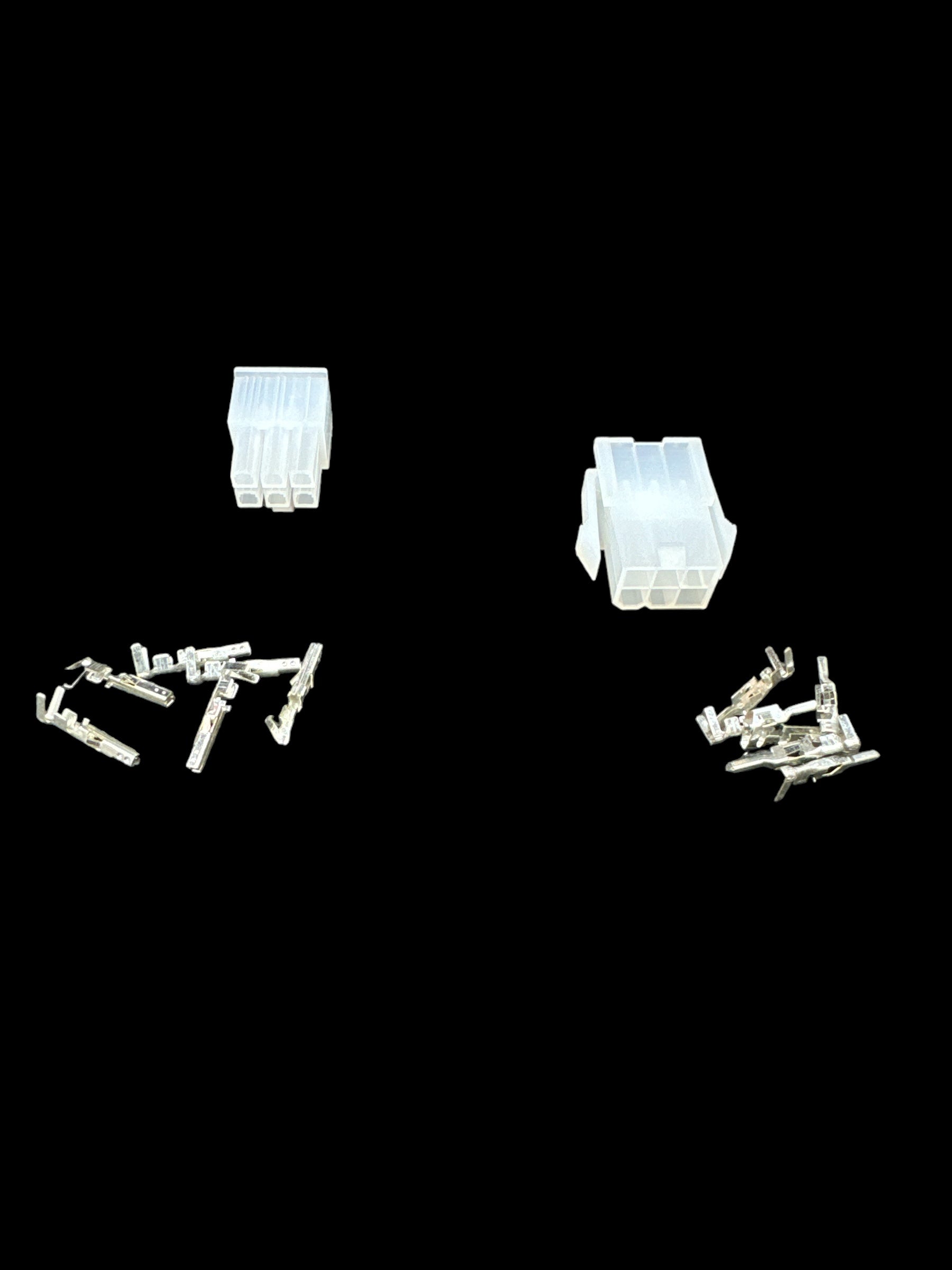 Schwintek style 6 circuit male/female connector with pins and sockets (view 3) – SkillAbove RV Tech Tools