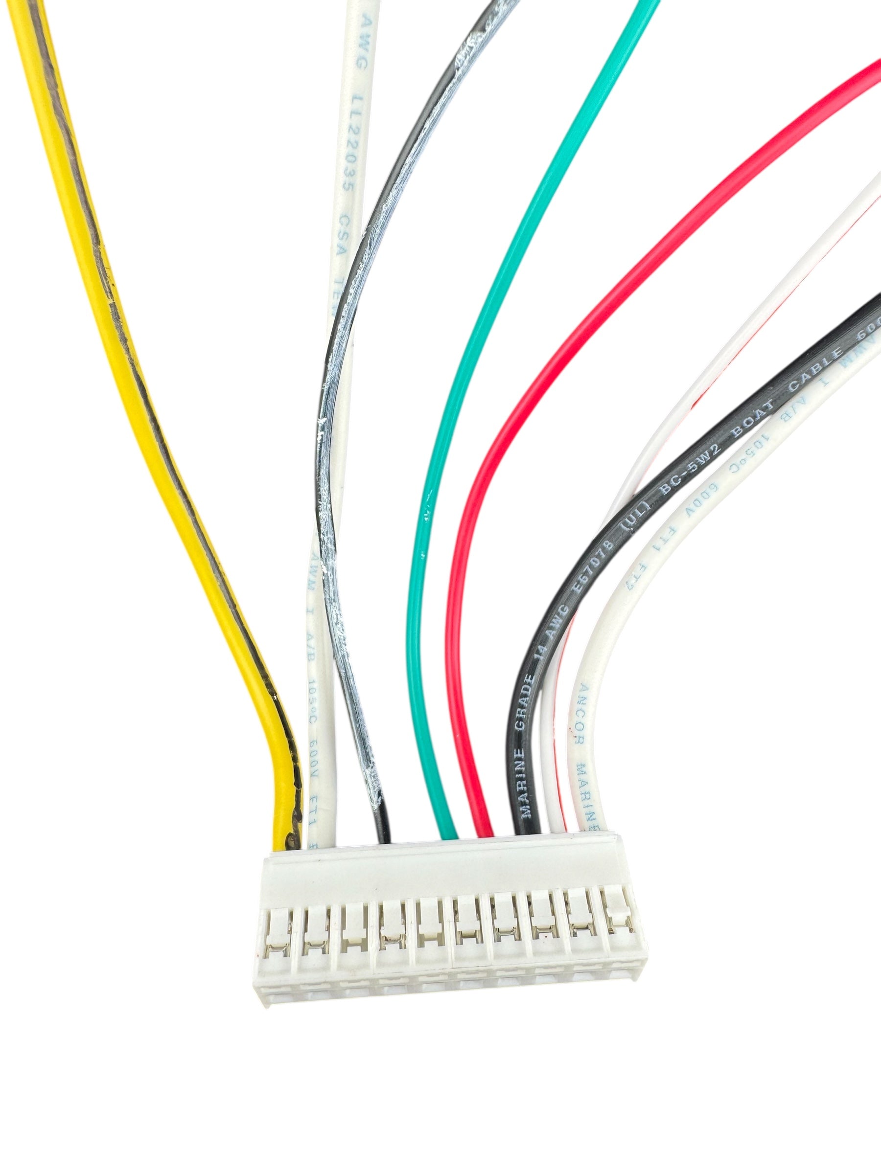10 circuit 8 conductor pigtail fits norcold 628661 control board (view 4) – SkillAbove RV Tech Tools