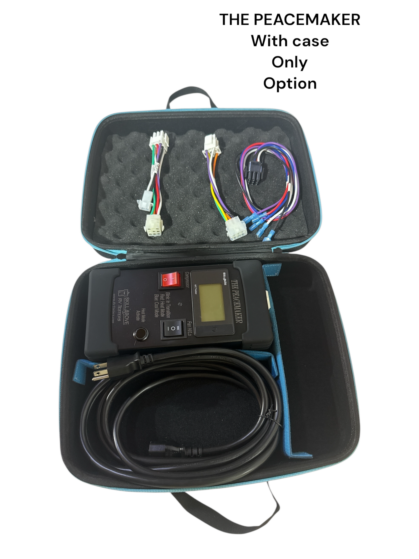 The PEACEMAKER AC/Heat pump tester with options (view 2) – SkillAbove RV Tech Tools