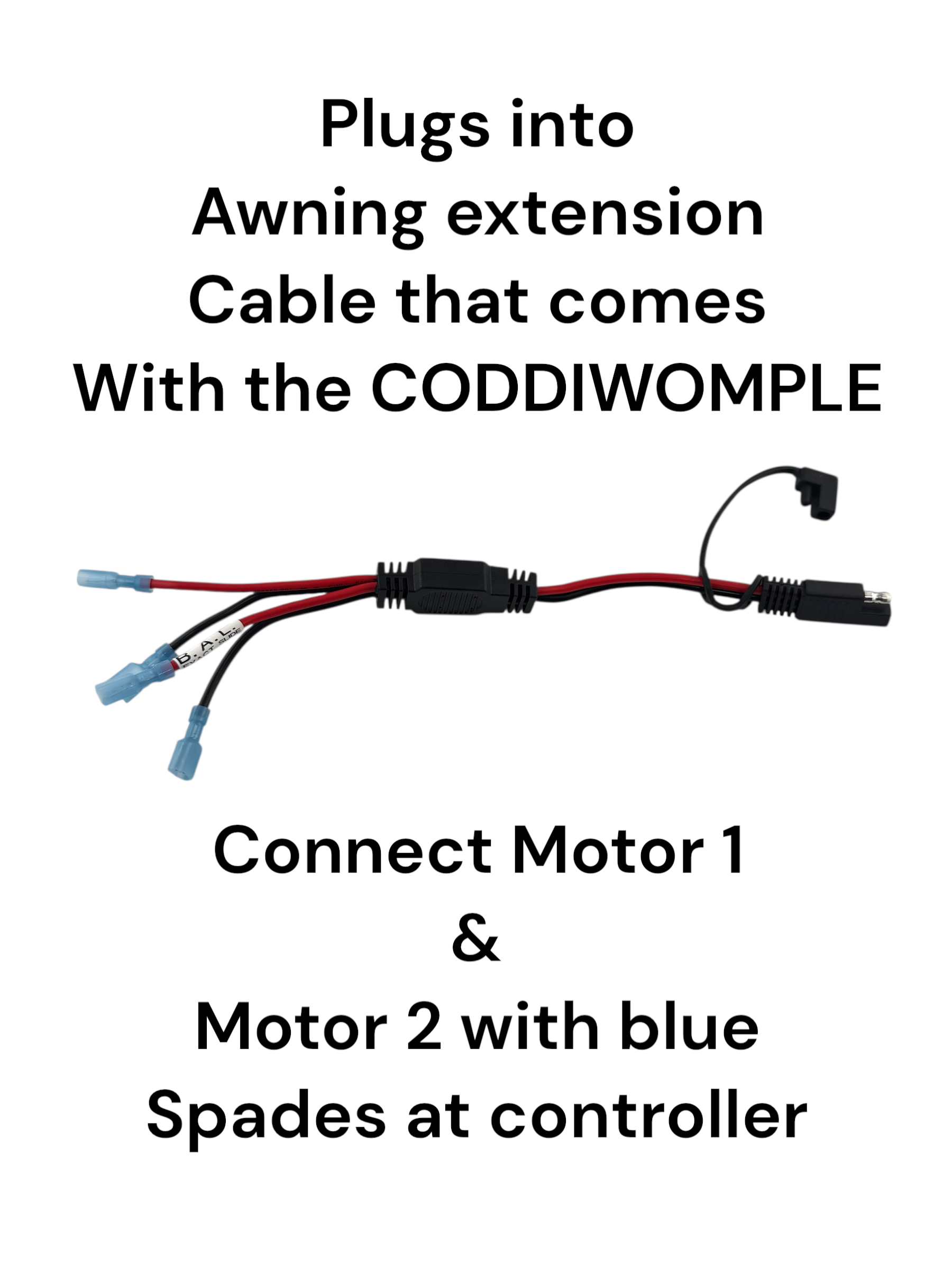 CODDIWOMPLE - B.A.L EXACTSlide Motor Adapter (view 1) – SkillAbove RV Tech Tools